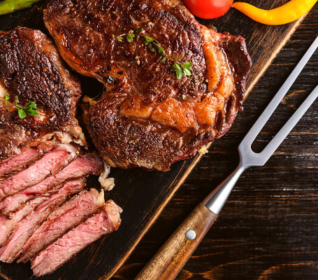 Entrecôte rub Bucheron