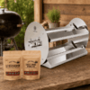 Pack Ça Tourne avec la rôtissoire Grill à Papa et deux rubs en sachets de 100 g