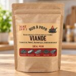 Sachet kraft du Salage SSV N°2 Viande pour préparer viandes séchées, filet mignon, magret et coppa